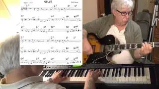 Solar - guitar & piano jazz cover ( Chuck Wayne ) Yvan Jacques