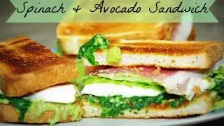 Spinach & Avocado Sandwich