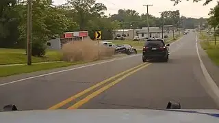 “Wild Chase: Mazda 3 Escapes PIT After PIT — Then Cops Crash!”