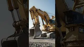 DUSTDRAGON X7: 8-Story Mining Beast | Real-Life CAT JCB in 8K 🤯😵 #catrebuild #shorts