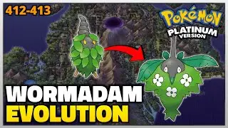 How to Evolve Burmy into Wormadam in Pokemon Platinum