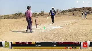 Black Diamond vs Shree Ram Kothi live cricket match | Sarpanch Trophy Hadai (Season-5)Plastic Tourn