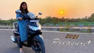 Hero Pleasure Plus 2021 года &mdash; обзор езды | Подходит ли для девочек? | Rev Explorers
