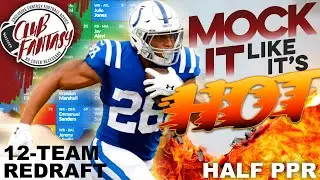 Ep 21 - 2022 Fantasy Football Mock Draft Strategy | Home League Settings, Half PPR