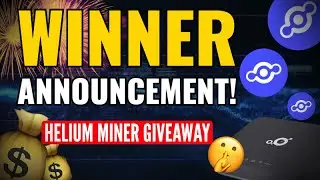 HELIUM MINER GIVEAWAY RESULTS - MORE HNT MINERS AVAILABLE TO ORDER!