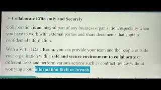 Collaborate efficiently and securely share information in cloud