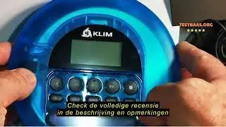 Review KLIM Nomad Transparent + Portable CD Player Walkman + Long-lasting Battery + Headphones + Rad