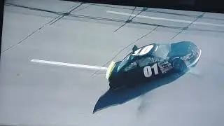 2022 ARCA Menard series - Talladega Tim Monroe spin