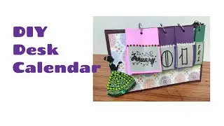 Diy Desk Calendar/Table Top Calendar/Handmade Calendar