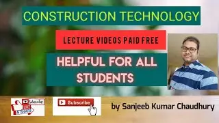 Lecture No 6 Different types of Construction Joints
