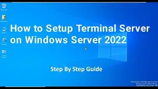 Terminal Server Configuration on Windows Server | آموزش راه&zwnj;اندازی Terminal Server در ویندوز سرور