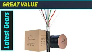 Best Outdoor Ethernet Cable? SATMAXIMUM CAT6 1000FT Tested!