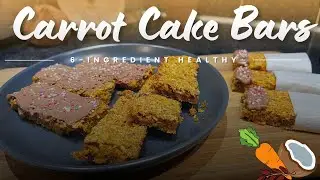 Easter Special: Healthy Carrot Cake Bars for Kids' Party! 🐣🍰