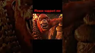 Kong revenge his insults👿😈 Konga attitude 💥💥🦍#shortsfeed #virel #godzilla #kong