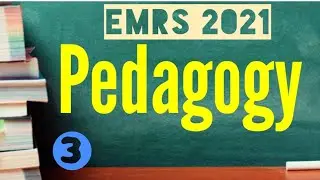 Eklavya School_CDP/Pedagogy | EMRS Previous year question paper, EMRS tgt previous year papers