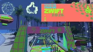Tour De Zwift Racing | Stage 1 | Turf N Surf
