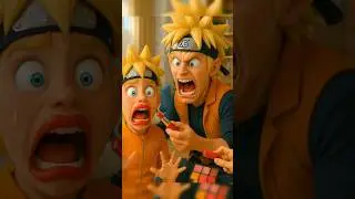 Naruto participa en el concurso de la mejor actuaci&oacute;n de una mujer #naruto #dibujoscreativos #humor