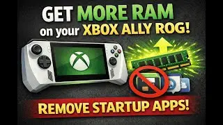 🎮🧠 How to Get MORE RAM on Your Xbox ROG Ally (Speed Boost!) | AquaTechFantasy