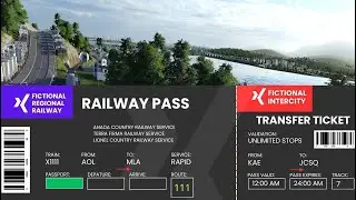 Route 111 Rapid - Anada Overlook Round Trip | Transport Fever 2