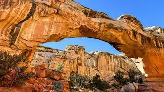 Hickman Bridge & Grand Wash - Two of Capitol Reef's best hikes