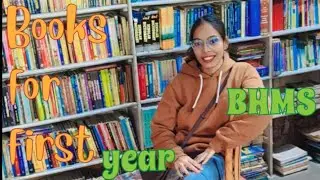 Buying books for BHMS first year 🌟
