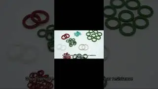 Custom Color O Ring FKM Silicon EPDM FFKM VMQ Rubber O-rings Standard Size And Customized Sizes
