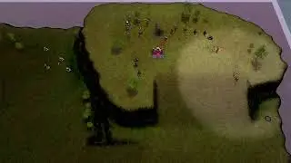 Zero-K, 1v1, Mercurial v1.1, Pootis (jumpbots) vs. Hoppili (jumpbots)