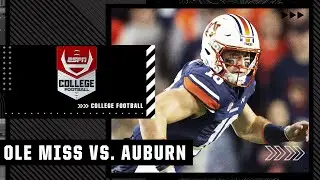 Ole Miss Rebels at Auburn Tigers | Full Game Highlights