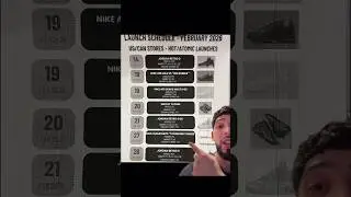 Даты релизов подтверждены! @footlocker, мягко говоря, будет очень насыщенным месяцем! #footlocker