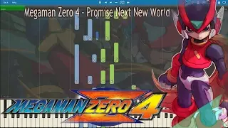 Megaman Zero 4 - Promise Next New World (Piano)[Synthesia][HD]