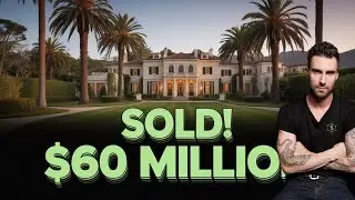 Адам Левин продает особняк за 60 миллионов долларов