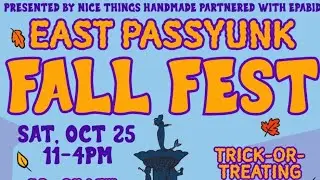 East Passyunk Fall Fest #fallfestival #southphilly #fallfest #roadclosures #spookysaturday 