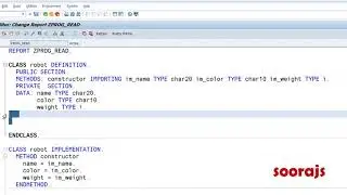 SAP ABAP - OO ABAP [2020] - SAP ABAP - Use of READ-ONLY Attribute