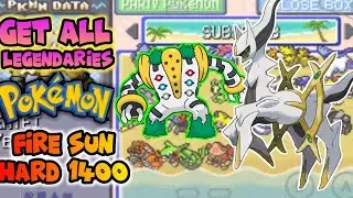 Get All Legendaries in Pokemon Fire Sun Hard 1400+