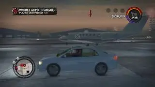 Hangary lotniska Wardill |Saints Row 2 #55 [100%][FABUŁA]