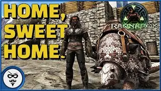 Putting a Roof Over Our Heads - Doedicurus Are Indispensable | S1E5 - Let's Play Solo ARK Ragnarok