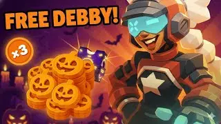 БЕСПЛАТНАЯ Дебби в FRAG'O'Ween! Полный гайд по наградам Хэллоуина и тыквенным жетонам