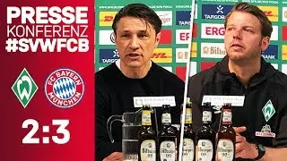 We go to Berlin! |&nbsp;Press Conference w/ Niko Kovac & Florian Kohfeldt after #SVWFCB | DFB Cup