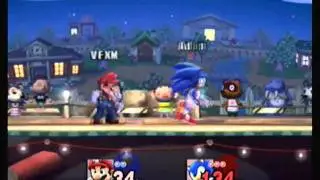 Faux Finder VFXMario(Mario) Vs Adinseed(Sonic) Set match 1