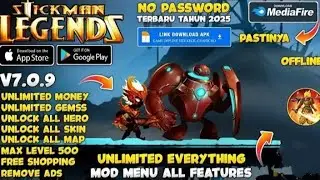 Stickman Legends | Get 9999999 Coins, Best Skills & Costumes