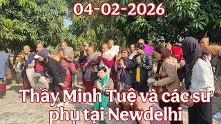 #thayminhtue Sáng 04-02 Bộ hành đến Đại Sứ Quán