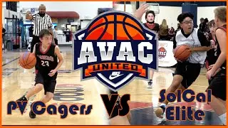 AVAC United 2021 | PV Cagers vs SoCal Elite  | 14u 8th Grade Boys Bronze | 10-23-21