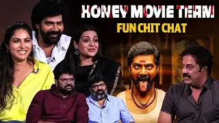 Hero Naveen Chandra and Honey Movie Team Fun Chit Chat Hosted By Actor Raja Ravinder | TFPC