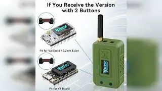 Review: 2 Set ESP32 LoRa V3 Module Board with 915 MHz Antenna + 3000mAh Battery + Case - WiFi ...