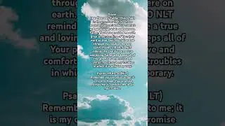 A Prayer of Faith and Comfort in God&rsquo;s Promises