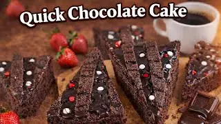 🍫🎂 Homemade chocolate cake made with love ❤️ Don’t miss these sweet moments! 😍