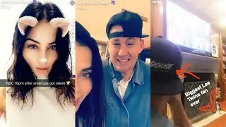 Jenna Dewan with Channing Tatum on Snapchat | May 30 2017
