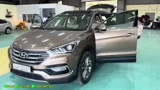 Santafe 2016 AT 2.2 bản full máy dầu .vẫn là sự lựa chọn hàng đầu cho các bác