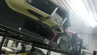 1968 big block Corvette underbody. collector car gallery