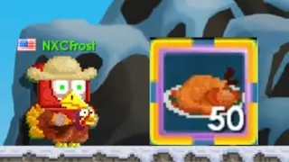 Thanksgiving ROASTED TURKEY opening! (SUPER LUCKY!?) | Growtopia